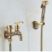 Antique Bronze single hand bidet fitting to the wall assemblies bathroom washing machine valve close - B07DRD1BZ2